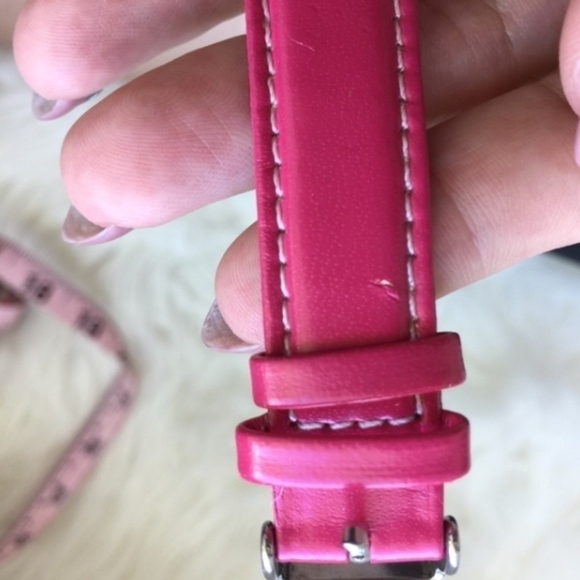 Terner Pink Rhinestone Watch - Picture 5 of 7